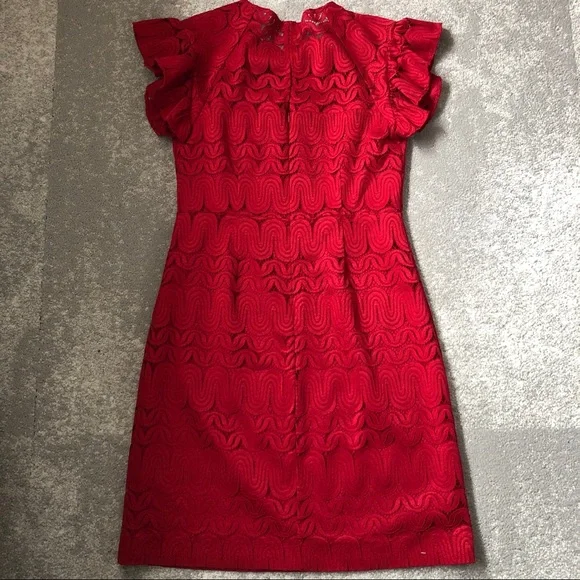 NWT Trina Turk Mai Tai Lace Dress - Picture 6 of 13